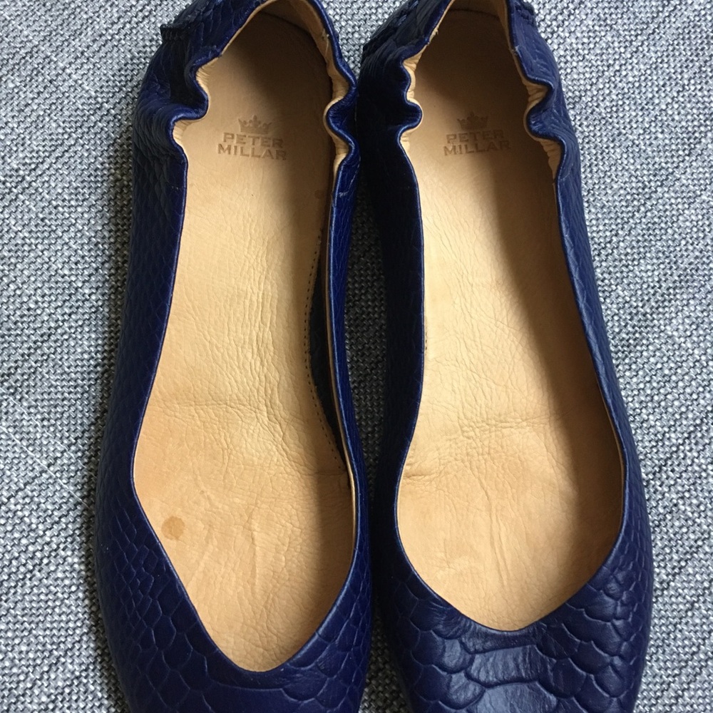 Peter Millar Anaconda Ballet Flat